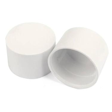 Imagem de Par de Ponteiras Tampão Para Varão de Cortina 28mm  Acabamento Perfeit