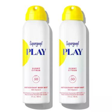 Imagem de Body Mist Supergoop! PLAY FPS 50 Antioxidante 89ml Kit com 2