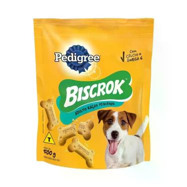 Imagem de Ração para Cães Pedigree Biscrok Adulto Raça Pequena Maçã 500g - Champ