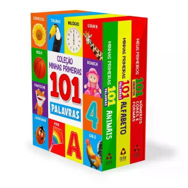 Imagem de Livro - Coleção Minhas Primeiras 101 Palavras - Box com 3 Livrinhos