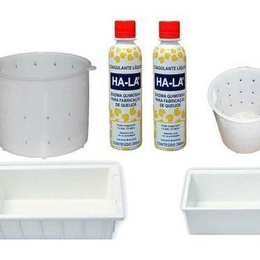 Imagem de 2 Coalhos Ha-la 200ml+ 2 Formas Frescal+ 2 Formas Mussarela - COMBO