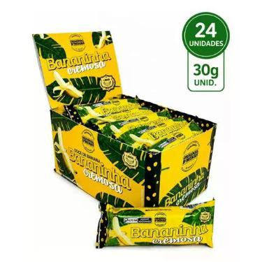 Imagem de Bananinha Cremosa Original D'minas, Doce De Banana 24un X30g