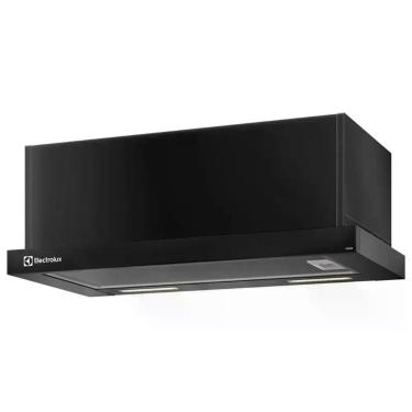 Imagem de Depurador de Ar Electrolux DE6RB 60cm Retrátil Preto Efficient com Luz