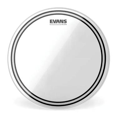 Imagem de Pele para Bateria Evans EC2S EC06EC2S Transparente com Anel de Abafamento SST 6 Polegadas