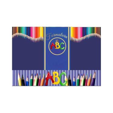 Imagem de Painel de Tecido Sublimado Alfabetização Formatura ABC - Fabrika de Fe