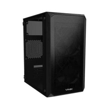 Imagem de Gabinete Gamer Vinik Wave Midtower Acrilico Usb 3.0 S/ Fans Preto