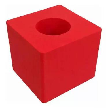 Imagem de Canopla Para Microfone De Lapela - Vermelho - Genérico, Vermelho