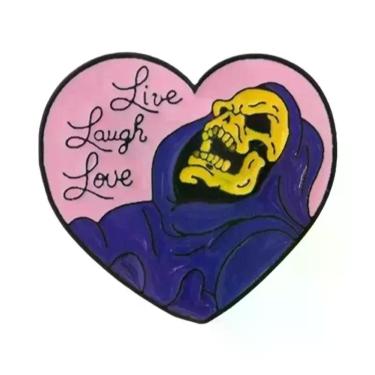 Imagem de Broches De Metal Redondos Personalizados Com Dizeres Engraçados De Ani