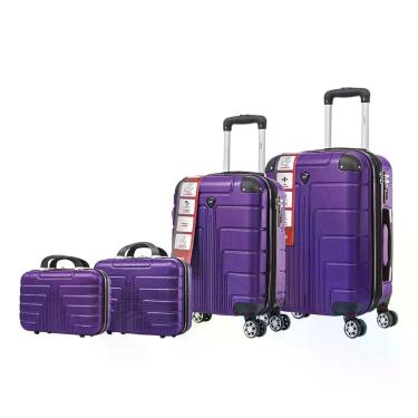 Imagem de Kit Malas de Viagem Tamanho PP e P com 2 Frasqueiras P e M - TripX, Li