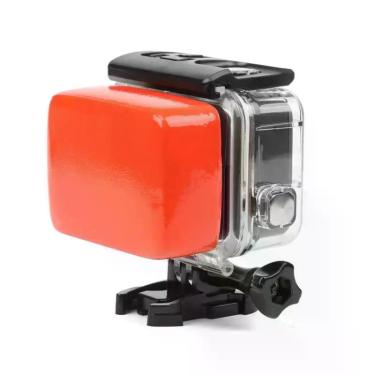 Imagem de Floaty Bóia Flutuante p/ Câmera Esportiva Eken H9R m10 s60 sjcam 4k Sp