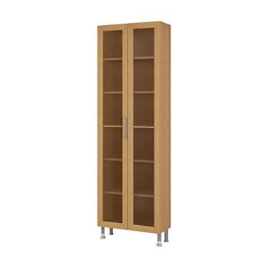Imagem de Cristaleira Ditália Aspen 2 Portas de Vidro Carvalho Cd-308