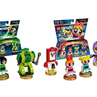 Imagem de Lego Dimensions Powerpuff Girls Bundle of 2 - Powerpuff Girls Team Pack (71346) & Powerpuff Girls Fun Pack (71343)