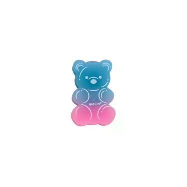 Imagem de Borracha Molin do Brasil Ursinho Love Perfumada Atóxica Decorativa para Escola e Escritório 1 Unidade Azul