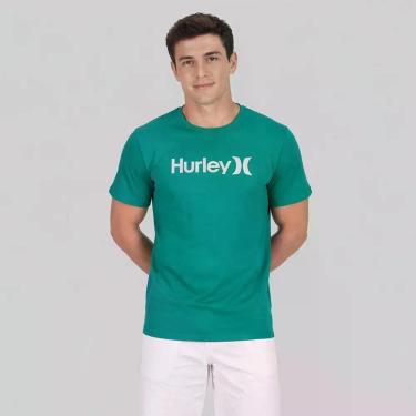 Imagem de Camiseta Hurley Silk O&ampO Verde, GG