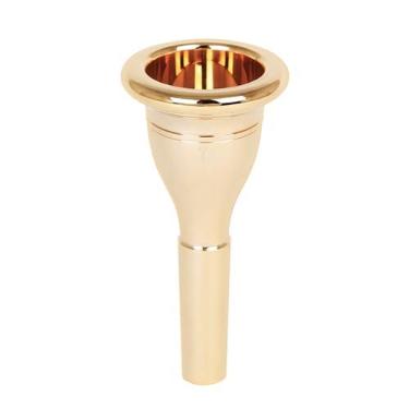Imagem de EXCEART Bocal de Tuba Acessório para Boca de Tuba Bocal de Reposição Dourado