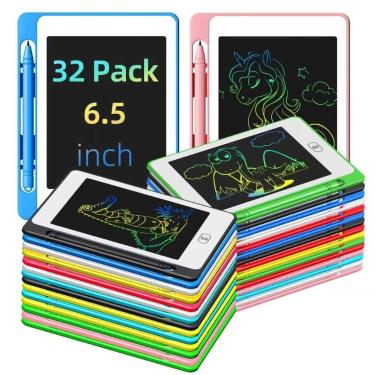 Imagem de Tablet de Escrita LCD OMXDG 6,5" Colorida Pacote com 32 Unidades