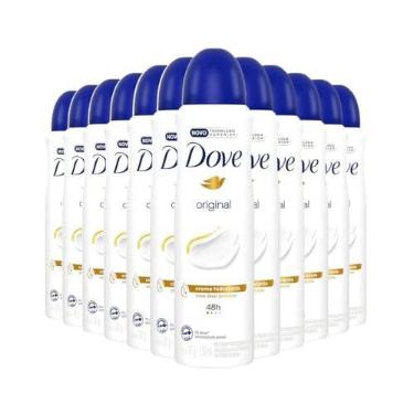 Imagem de Kit Desodorante Dove Original Aerosol 150ml/89g - 12 Unidades