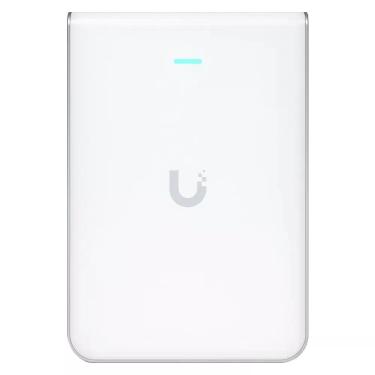 Imagem de Access Point Ubiquiti U7-pro-wall Wi-Fi 7 com 6GHz e Desempenho Profissional Branco 300+