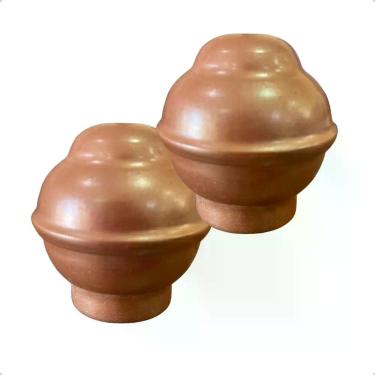 Imagem de Kit Ponteira Bola 28mm Alumínio Varão Cortina Instalação Cores Tubo Co