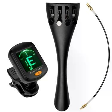Imagem de Kit Afinador Digital Estandarte Violoncelo 4/4 Alumínio com 4 Micro Af