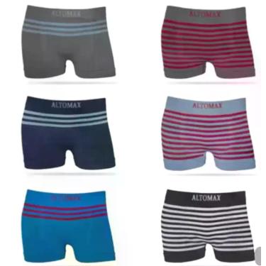 Imagem de 10 Cuecas juvenil Infantil Boxer 0 a 16 anos Microfibra  cueca Box - J