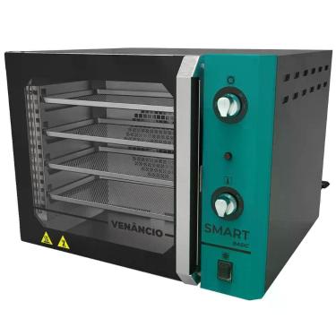 Imagem de Forno Industrial Convector Venâncio Elétrico Smart Basic Azul 4 Esteiras 220V Fcsb4e 16715
