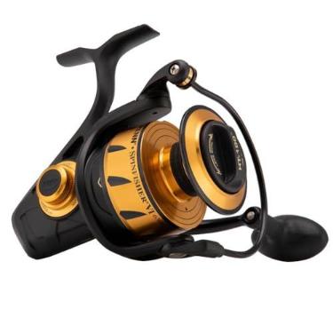 Imagem de PENN Spinfisher VI molinete de pesca costeira giratório, arraste frontal HT-100, máximo de 9 kg | 9 kg, feito com um corpo de carretel e design de carretel todo em metal
