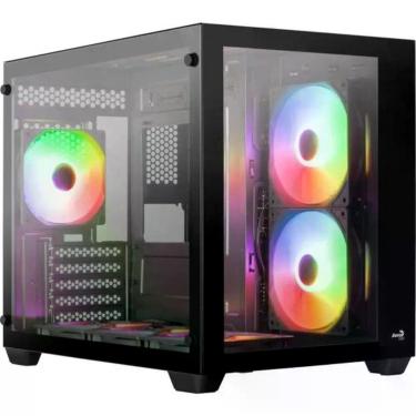 Imagem de Gabinete Gamer Aerocool Dryft Preto Com 6 Fans Argb...