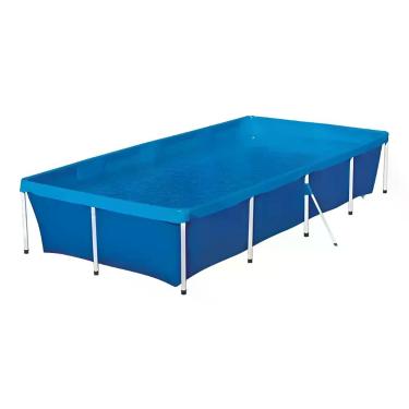 Imagem de Piscina Retangular 3000 Litros Estruturada Mor Cor Azul