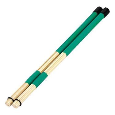 Imagem de Generic Tambores Profissionais 19 Cavilhas Escovas de Baquetas de Bambu Profissional