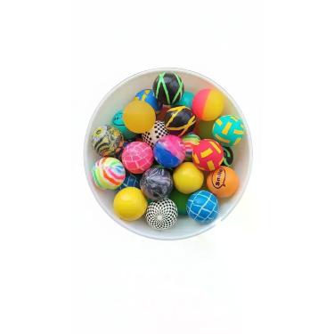 Imagem de 50 Bolinhas Pula Pula 45mm Coloridas Para Vending Machine - Congratula