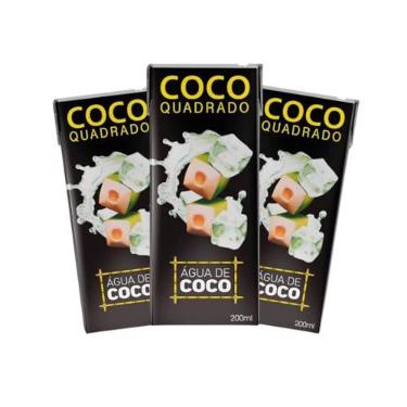 Imagem de Água de Coco Quadrado 9unx200ml Tradicional