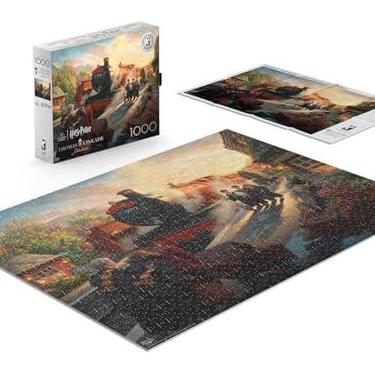 Imagem de Buffalo Games Ceaco - Silver Select - Harry Potter - Hogwart's Express - Quebra-cabeça de 1000 peças para adultos - Tamanho final 67 x 40 cm