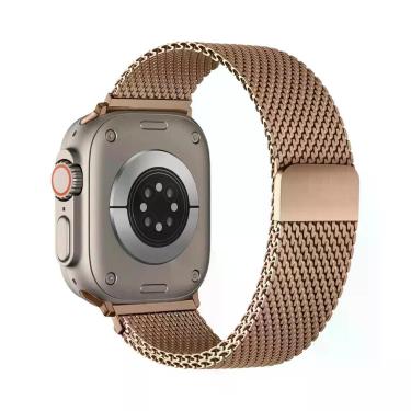 Imagem de Pulseira De Metal Milanese De 49mm 46mm 44mm 45mm 42mm Para Apple Watc