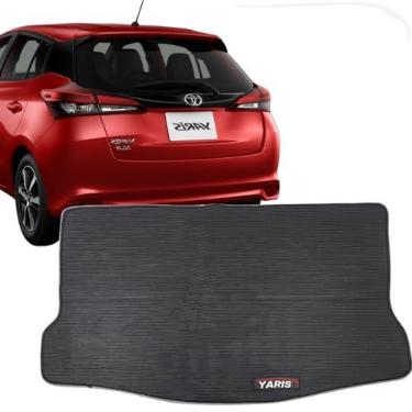 Imagem de Tapete para Porta Malas Emborrachado Yaris Hatch 2018 2019 2020 2021 2022 2023 2024 2025