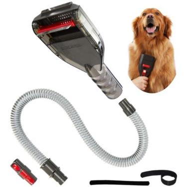 Imagem de Kodahome Acessório a vácuo de pelos de cachorro para aspirador vertical sem fio Dyson, escova de queda de animais de estimação Groom Tool para animais V6, V7, V8, V10, V11, V15, DC41, DC65, UP13-UP30