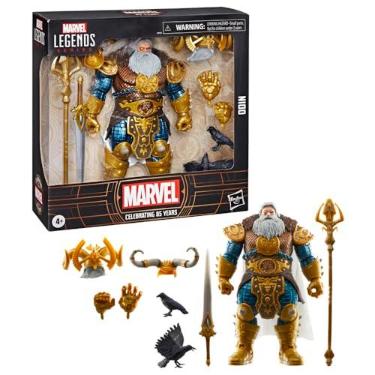 Imagem de Marvel Boneco Odin inspirado nos quadrinhos da série Legends | Marvel Boneco de luxo Legends 85 Years 15 cm - Odin