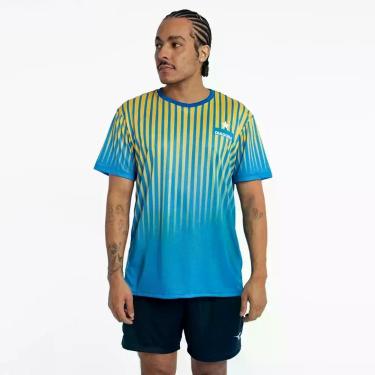 Imagem de Camiseta Diadora Iconica Masculino Azul, M, Azul