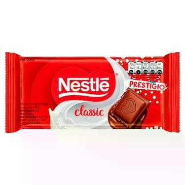 Imagem de Chocolate Nestlé Classic Prestígio 80g - Embalagem com 16 Unidades