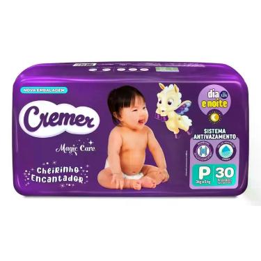 Imagem de Fralda Descartável Cremer Magic Care P 30 Unidades Proteção