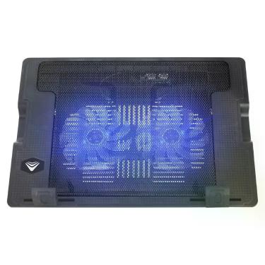 Imagem de Base para Notebook BPN-03 Twins com 2 Ventiladores 120mm e LED Azul Preto Evus