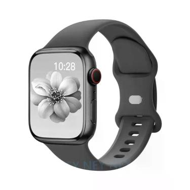 Imagem de Pulseira De Silicone De 45mm 44mm 40mm 41mm 49mm 38mm 42mm Para Apple 
