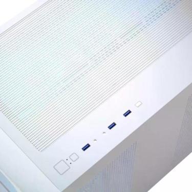 Imagem de Gabinete Gamer P300C Mini Torre ATX Vidro Temperado com 3 Fans ARGB Branco Aerocool