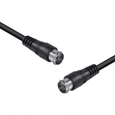 Imagem de Cabo Coaxial F Macho X F Macho 2 Metros Para Antena Cf+f-2
