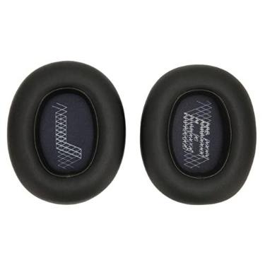 Imagem de Almofadas de substituição para JBL, almofadas de ouvido profissionais para JBL LIVE 650BTNC fone de ouvido, almofadas de ouvido macias e confortáveis ​​para redução de ruído(Preto)