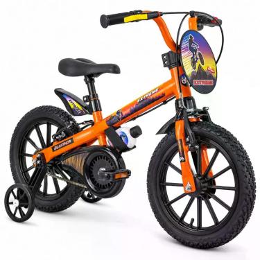 Imagem de Bicicleta Infantil Aro 16 Nathor Rodinhas e Freios V-Brake 5+ Anos, La