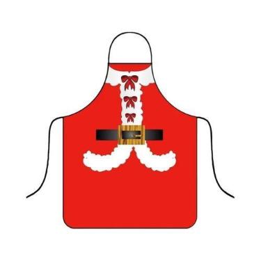Imagem de Avental De Natal Impermeável Festivo, Divertido Para Cozinha E Decoraç