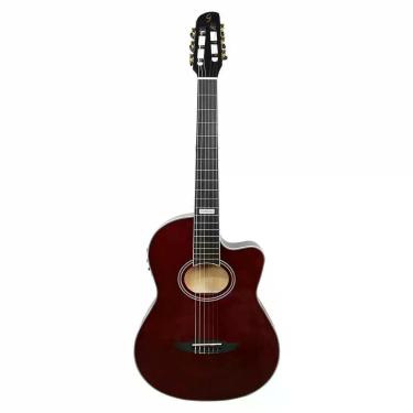 Imagem de Violao Nylon Eletroacustico Performance Gnf-3 Ceq Translucent Dark Wine (tdw)