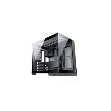 Imagem de Gabinete Gamer Redragon Wideload Pro, Mid Tower, ATX, Lateral e Frontal em Vidro Temperado, Preto - CA-604B-PRO