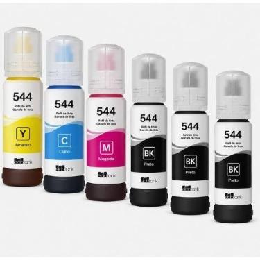 Imagem de KIT 6 REFIL T524 Sendo 3 BLACK, 1 CYAN, 1 YELLON, 1 MAGENTA PARA L6190